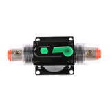 Maxbell 4xIn-Line Manual Reset Circuit Breaker Car Stereo Audio Fuse 12V/24V/32V 15A