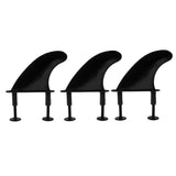 Maxbell 3Pcs Plastic Soft Top Surf Fin & 6 Fins Screws For Surfboard Softboard And SUP Stand Up Paddle Board - Aladdin Shoppers