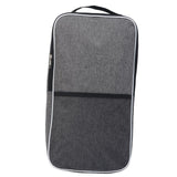 Pickleball Bag Waterproof Organizer Portable Carrying Bag for Men Women Gift Grey