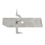 Maxbell Stainless Steel V-Wac Gage Welding Gauge Weld Seam Inspection Test Ruler