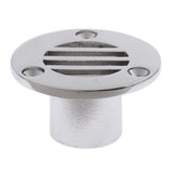 2pcs 316 Stainless Steel Boat Yacht Deck Drain Scupper 45 x 25mm