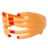 Maxbell Novelty Fingers Shaped Glasses Fancy Ball Eye Mask Halloween Party Supplies