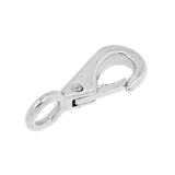 Maxbell 304 Stainless Steel Rigid Fixed Eye Boat Spring Snap Hook Silver 0# 4.8cm - Aladdin Shoppers