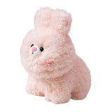 Stuffed Animal Lifelike Gift Cuddly Stuffed Dolls Plush Toy for Birthday Bed Bunny