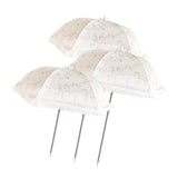 Maxbell 3x Plant Umbrellas Decor Garden Umbrellas for Potted Plants Backyard Outdoor