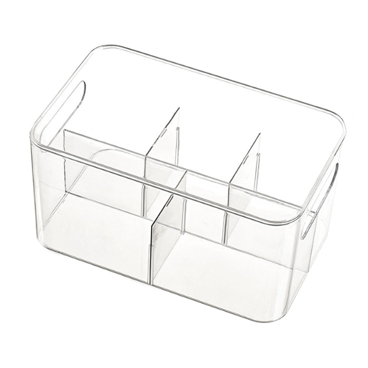 Maxbell Clear Makeup Organizer Lipstick Holder Case for Dressing Table Bathroom Dorm