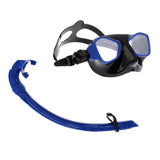 Maxbell Scuba Diving Swimming Snorkeling Goggles Glasses Mask & Snorkel Set Blue - Aladdin Shoppers