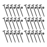 Maxbell Multifunctional Cable Tie Buckle Push Mount Cable Fender Liner Retainer Pins 30PCS