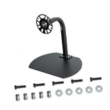 Maxbell Wheel Rim Storage Rack Garage Truck Shop 360 Rotating Car Tire Display Stand Curve Base