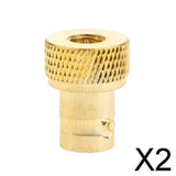 Maxbell 2xRF Coaxial Coax Adapter SMA male to BNC Female Goldplated Connector