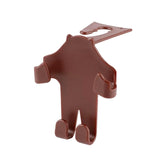 Maxbell Car Seat Headrest Hook Rotatable Car Accessories for Wallet Drink Purse Brown