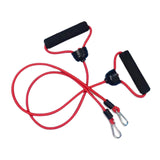 Maxbell Stepper Resistance Bands 1 Pair Practical Premium Portable Fitness Equipment Red
