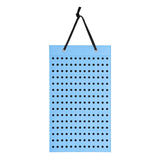 Shoe Charms Organizer Charms Holder with 180 Holes Hanging Shoe Charm Holder light blue