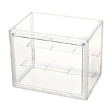 Maxbell Clear Figure Display Case Storage Box Showcase With Removable Shelf