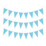 Oktoberfest Banner DIY Blue 8M Long Bunting Banner for Outside Ceiling Fence Style A