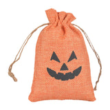 Maxbell Halloween Burlap Gift Bags with Drawstring for Wedding Birthday Thanksgiving Style G