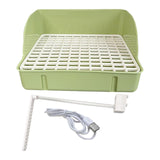 Maxbell Parrot Bath Shower USB Automatic Parrot Bird Bathtub for Medium Birds Budgie