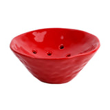 Maxbell Floral Holder Frog Container Flower Arrangement for Gift Counter Living Room Red