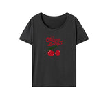 Maxbell Maxbell T Shirt for Women Summer Round Neck Female Basic Tee for Beach Hiking Street XL