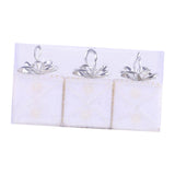 3 Pieces Christmas Tree Hanging Ornaments for Wedding Birthday Window Scenes Round Beads