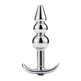 Maxbell Maxbell Stainless Steel Anal Plug Insert Metal Stopper Adult Toy for Men Women 02