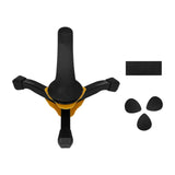 Maxbell Sax Tripod Holder Portable Foldable Flute Stand Musical Instruments Supplies