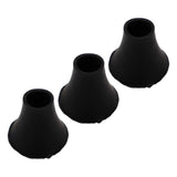 Maxbell 3 Pieces Drum Feet Slipcover Drum Hardware Replacement Percussion Instrument Style B