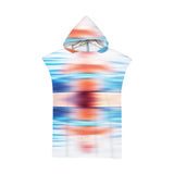 Maxbell Hooded Poncho Towels Absorbent Reusable Beach Towel for Child Adult Swimming Type B