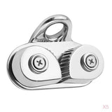 5x Marine Boat Sailboat Cam Cleat for Leading Ring for 3-15mm Line Rope