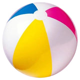 Maxbell Inflatable Beach Ball PVC Novelty Rainbow Beach Ball for Holiday Sports Boys 61cm