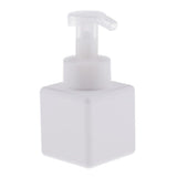Maxbell 250ml Hand Soap Dispenser Bathroom Bottle Liquid Container Clear White