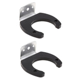 Maxbell 2Pieces Universal Wired Microphone Holders Wall Hook Stands Hanger