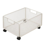 Maxbell Hanging File Folders Organizer Under Desk Storage Cart for Handbag Toys Home 25x38x23cm