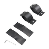 Maxbell 2 Pieces Generic Tube Clamps Sturdy LED Light Mounting Brackets for ATV