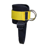 Ankle Strap for Cable Machine for Cable Machine Leg Strap for Curls Home Gym Yellow