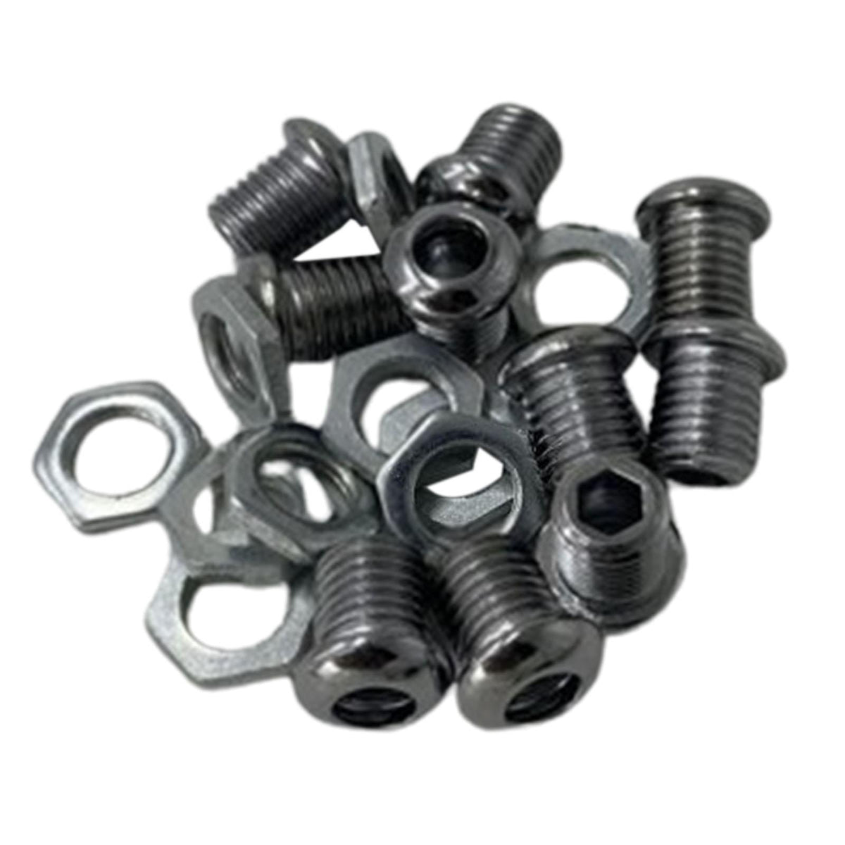Maxbell 10x Air Vent with Gaskets Set 1/2" Percussion Accessories Gear Drum Strainer silvery