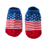 Maxbell Pairs Kids Toddler Socks Boat Socks For Boys Girl 2-4 Years M American Flag - Aladdin Shoppers