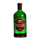 Maxbell Wine Bottle Shape Music Box 10.5x10.5x29cm for Women Men Holiday Decorations green