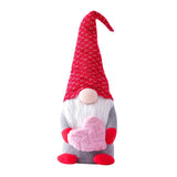 Maxbell Maxbell Valentines Day Swedish Santa Gnome Plush Toy 13x13x40cm Male