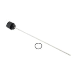 Maxbell Engine Oil Dipstick Motorcycle Engine Oil Cover Accessories 31.2cm/12.28inch black silvery
