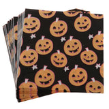 Maxbell 40pcs Happy Halloween Pumpkin Paper Napkin Disposable Napkin Tableware Decor