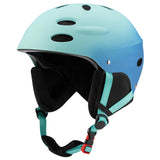 Maxbell Ski Helmet Portable Sports Helmet for Skateboarding Mountain Road Skateboard Blue
