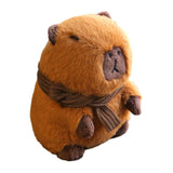 Maxbell Plush Capybara Doll Snuggling Home Decor Capybara Stuffed Toy for Teens Kids brown