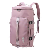 Maxbell Maxbell Travel Bag with Adjustable Strap Women Men Backpack for Sport Fitness Deep Pink