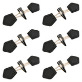 Maxbell 6 Sets Sew on Toggle Buttons Resin Horn Buttons for Winter Coat Bags Clothes Style F