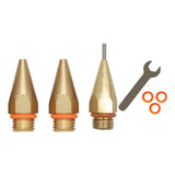 Maxbell Maxbell Nozzle for Hot Glue Tool Replaceable Accessories for 11mm Thread Power Tools 7pcs