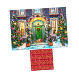 Maxbell Christmas Puzzle Advent Calendar 1008 Pieces Puzzles for Valentine for Adults Style A