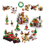 Maxbell Mini Building Set with LED Light 2023 for New Year Present Party Favors Kids