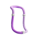 Maxbell Fitness Hoop Portable Outdoor Sports Folding Equipment for Adults Travel Gym violet pink