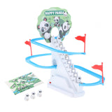 Maxbell Small Panda Toy Climbing Stairs and Track Playset Kids Electric Toy for Kids 6 Pandas
